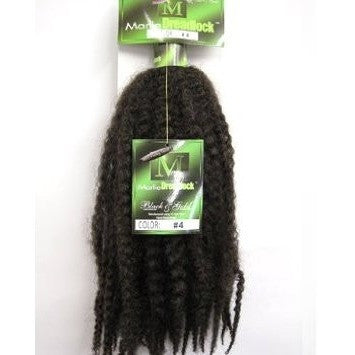 Black & Gold Hair Marlie Dreadlock Twist Hair