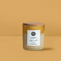 Happiness Aromatherapy Candles Happiness, Mood Boosting Happiness Candle  Toxin Free, Biodegradable 