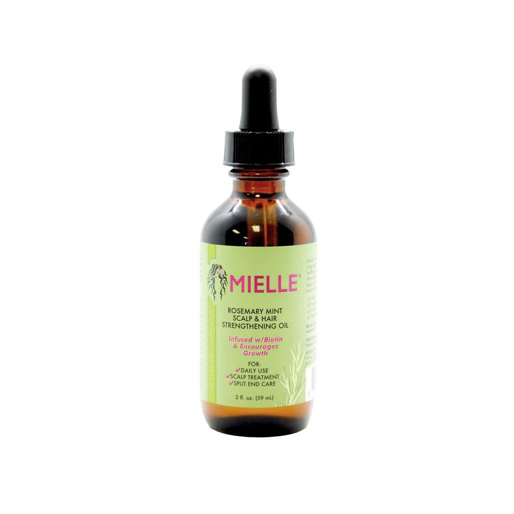 Mielle Rosemary Mint Scalp,Hair Strengthening Oil Infused with Biotin